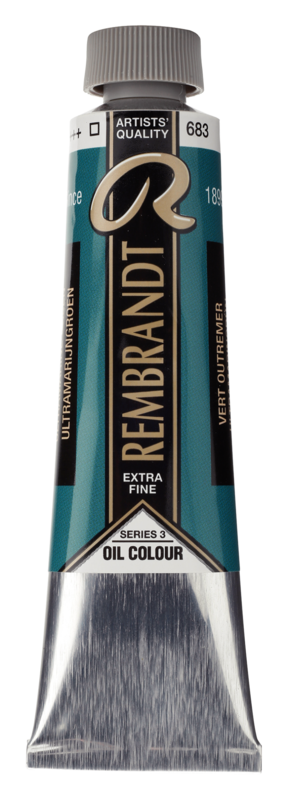 REMBRANDT Couleur à l'Huile Tube 40 ml Vert Outremer 683