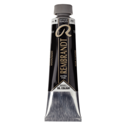 REMBRANDT Couleur à l'Huile Tube 40 ml Noir d'Ivoire 701