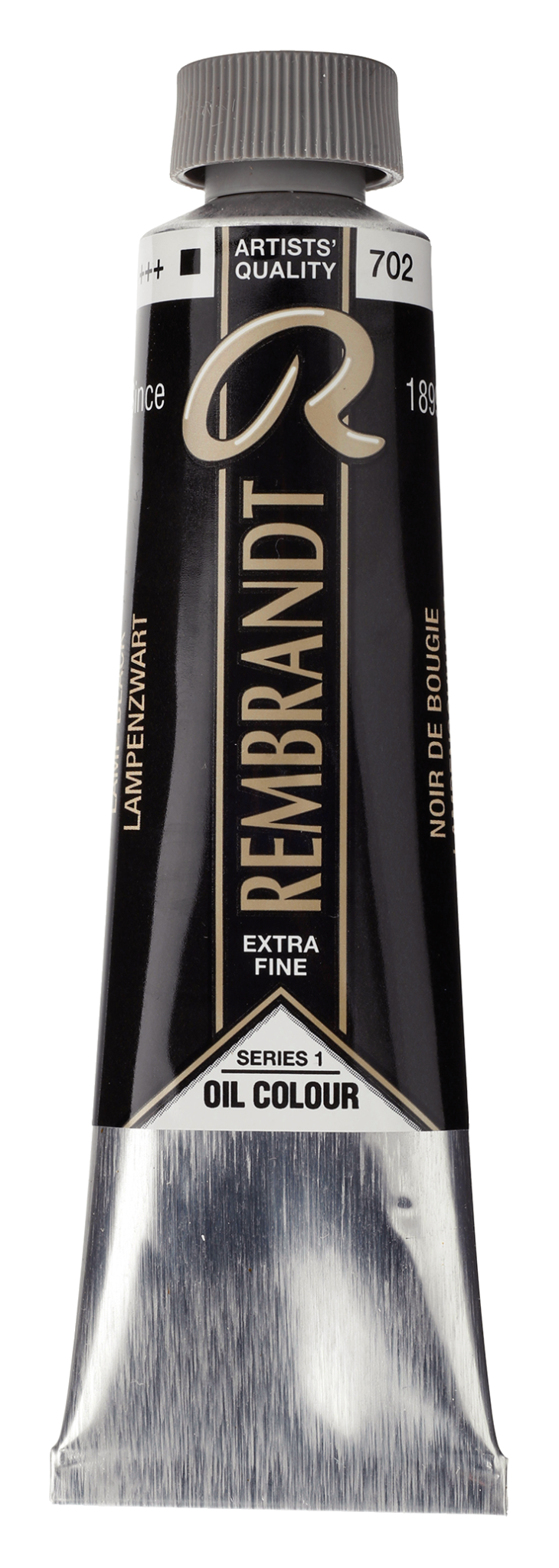 REMBRANDT Couleur à l'Huile Tube 40 ml Noir de Bougie 702