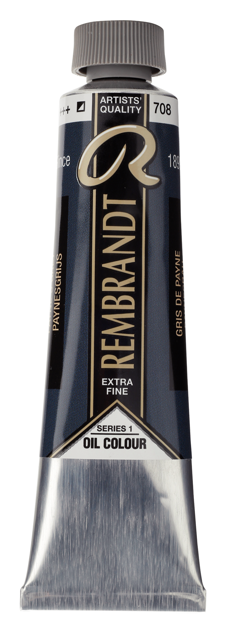 REMBRANDT Couleur à l'Huile Tube 40 ml Gris de Payne 708