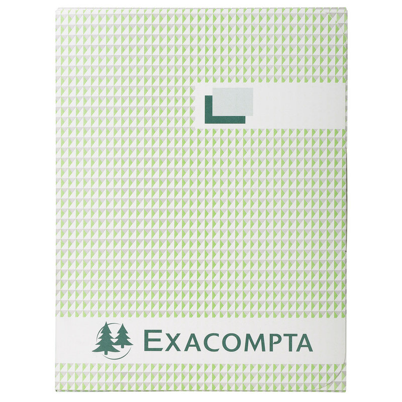 EXACOMPTA Reg. 32/19,5 Journal Foliote 200P.