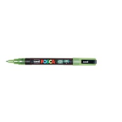 UNI-BALL Posca Marqueur pointe conique fine en plastique PC3ML Vert Foncé Pailleté