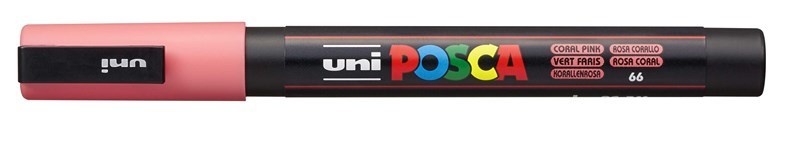 UNI-BALL Posca Marqueur pointe conique fine PC3M C Corail