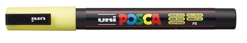 UNI-BALL Posca Marqueur pointe conique fine PC3M JS Jaune soleil