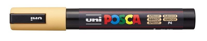 UNI-BALL Posca Marqueur pointe conique moyenne PC5M Abricot