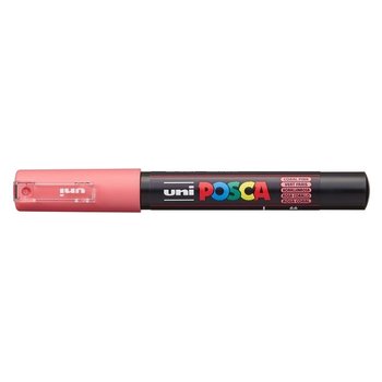 UNI-BALL POSCA MARQUEUR PC-1MR Pointe extra-fine Corail