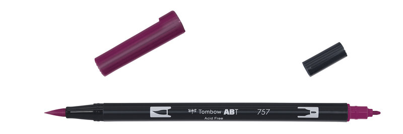 TOMBOW ABT Dual Brush Pen, Rouge Porto