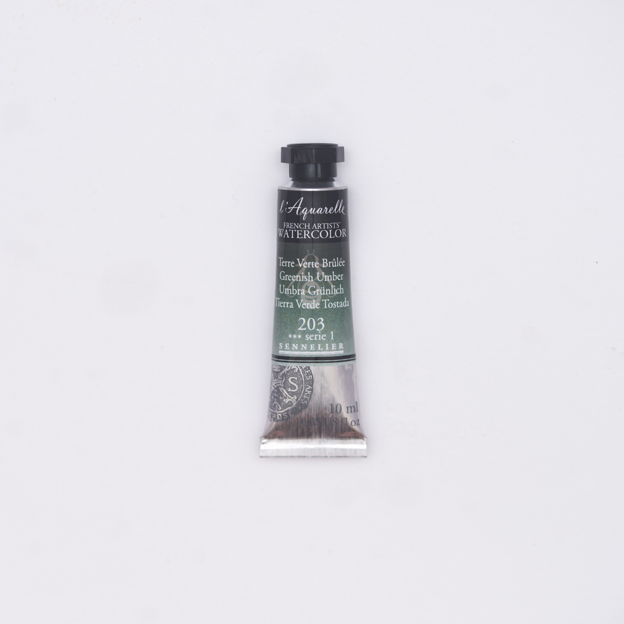 SENNELIER Aquarelle Extra fine Tube 10ml Terre Verte Brûlée S1