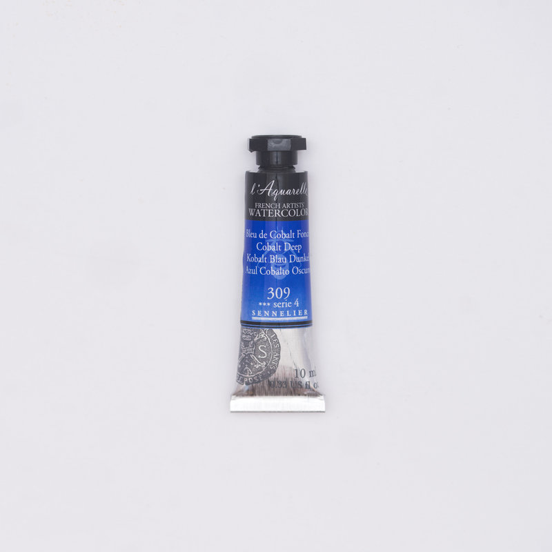 SENNELIER Aquarelle Extra fine Tube 10ml Bleu de Cobalt Foncé S4