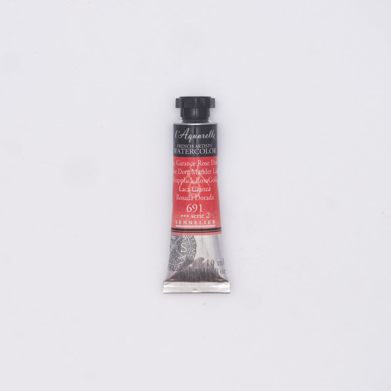 SENNELIER Aquarelle Extra fine Tube 10ml Laque de Garance Rose Dorée S2