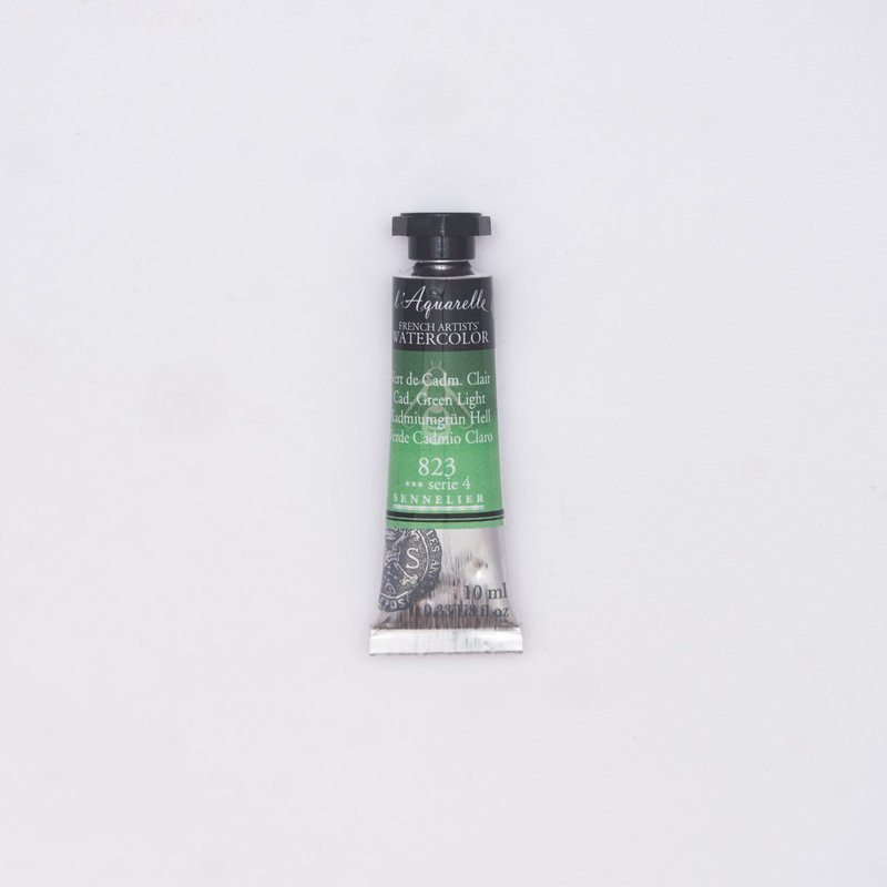 SENNELIER Aquarelle Extra fine Tube 10ml Vert de Cadmium Clair Véritable S4