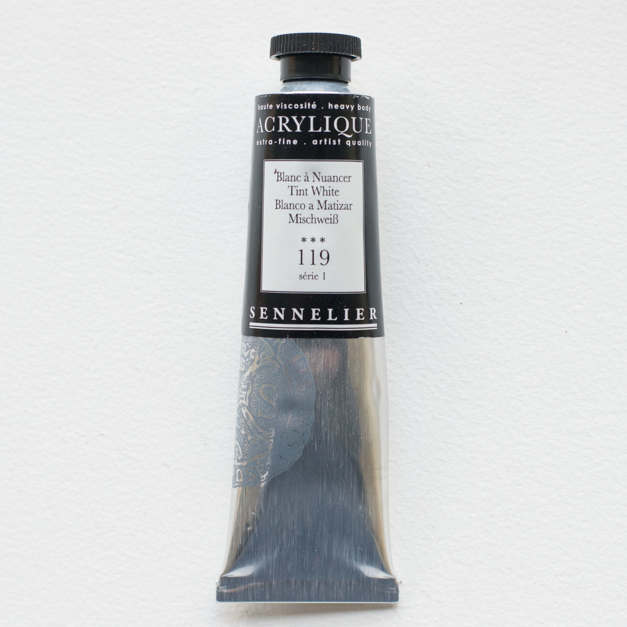 SENNELIER Acrylique Extra fine Tube 60ml Blanc à Nuancer S1