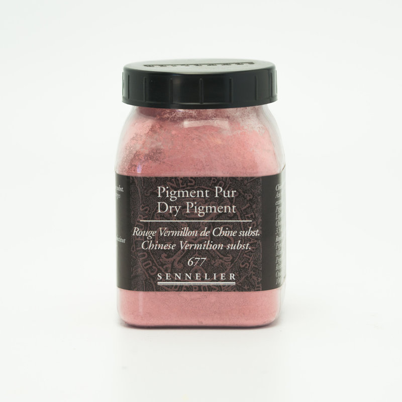 SENNELIER Pigment Pot 200ml Rouge Vermillon de Chine Subst.- 100g