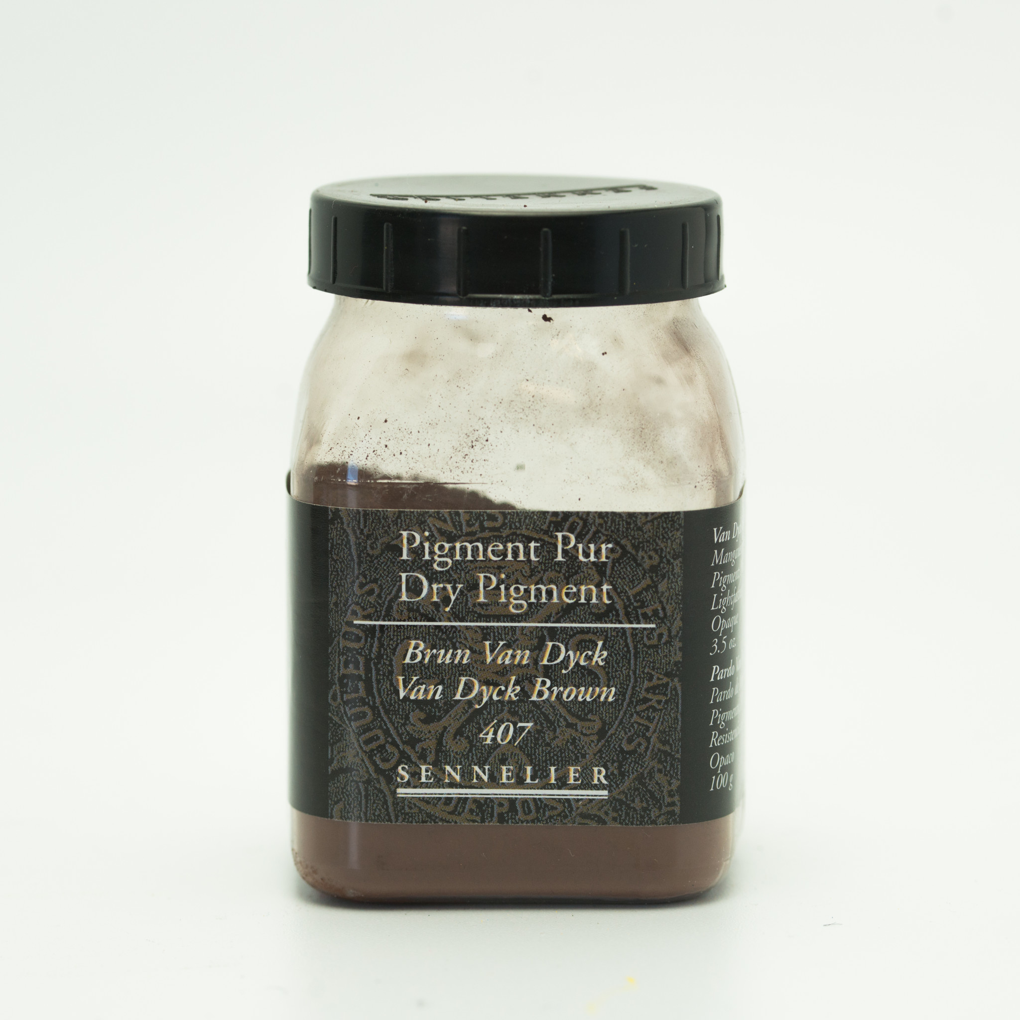 SENNELIER Pigment Pot 200ml Brun Van Dyck - 100g