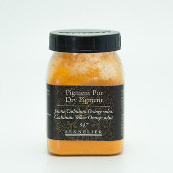SENNELIER Pigment Pot 200ml Jaune Cadmium Orange Substitut - 110g