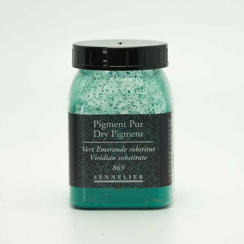 SENNELIER Pigment Pot 200ml Vert Émeraude Substitut- 170g