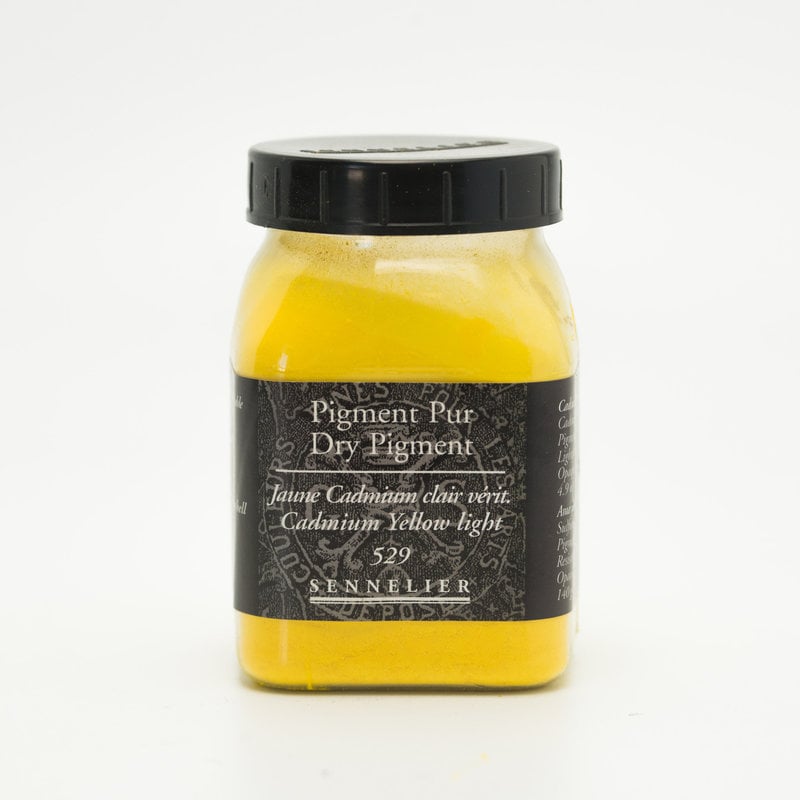 SENNELIER Pigment Pot 200ml Jaune Cadmium Clair Véritable - 140g