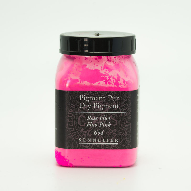 SENNELIER Pigment Pot 200ml Rose Fluo - 100g