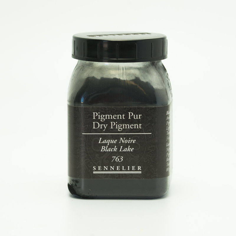 SENNELIER Pigment Pot 200ml Laque Noire - 80g