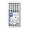 STAEDTLER Pigment Liner 308 - Etui chevalet STAEDTLER® box 6 feutres noirs pointe calibrée 0,05, 0,1, 0,2, 0,3, 0,5, 0,8 "4 + 2 offerts"