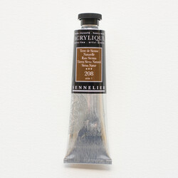 SENNELIER Acrylique Extra fine Tube 60ml Terre de Sienne Naturelle S1