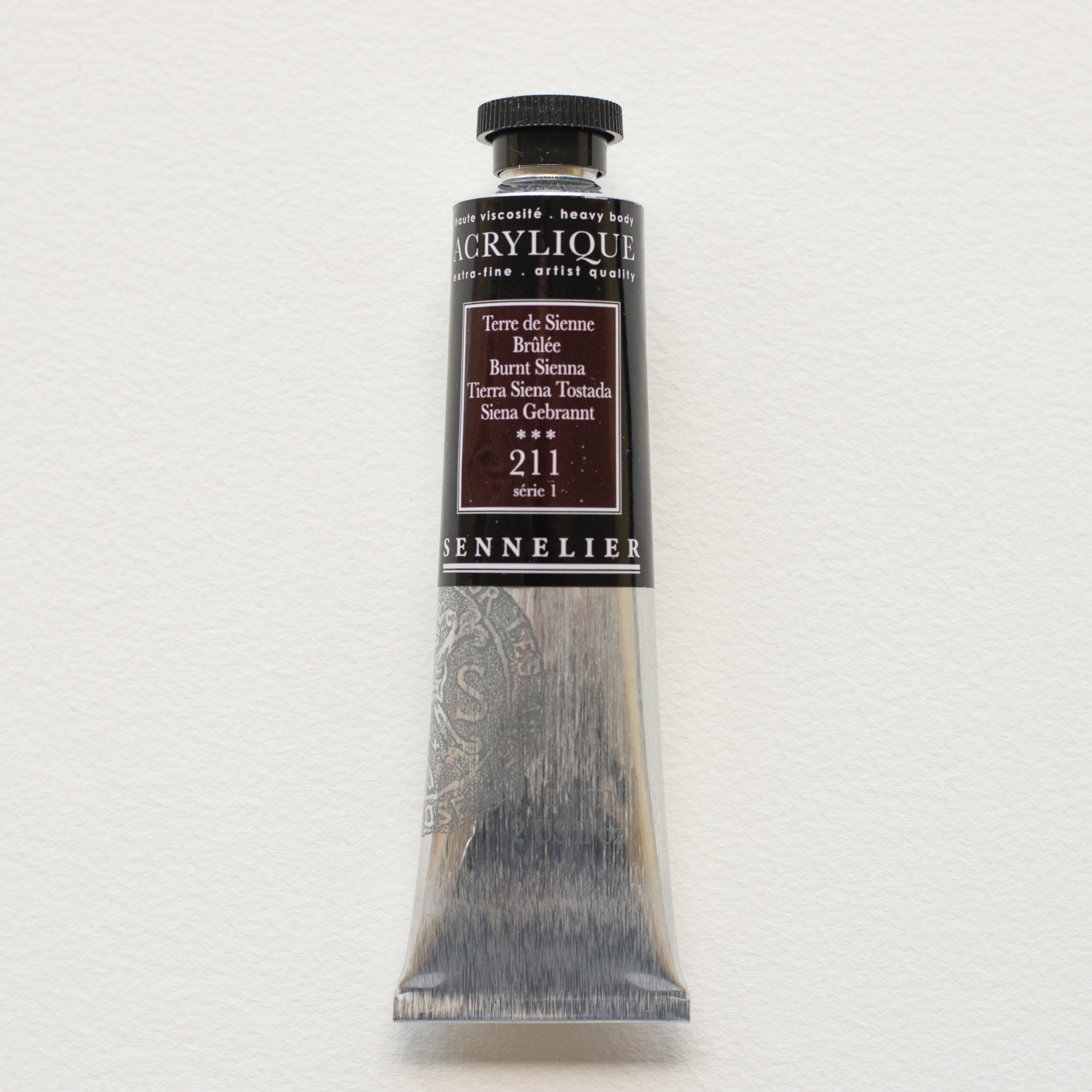 SENNELIER Acrylique Extra fine Tube 60ml Terre de Sienne Brûlée S1