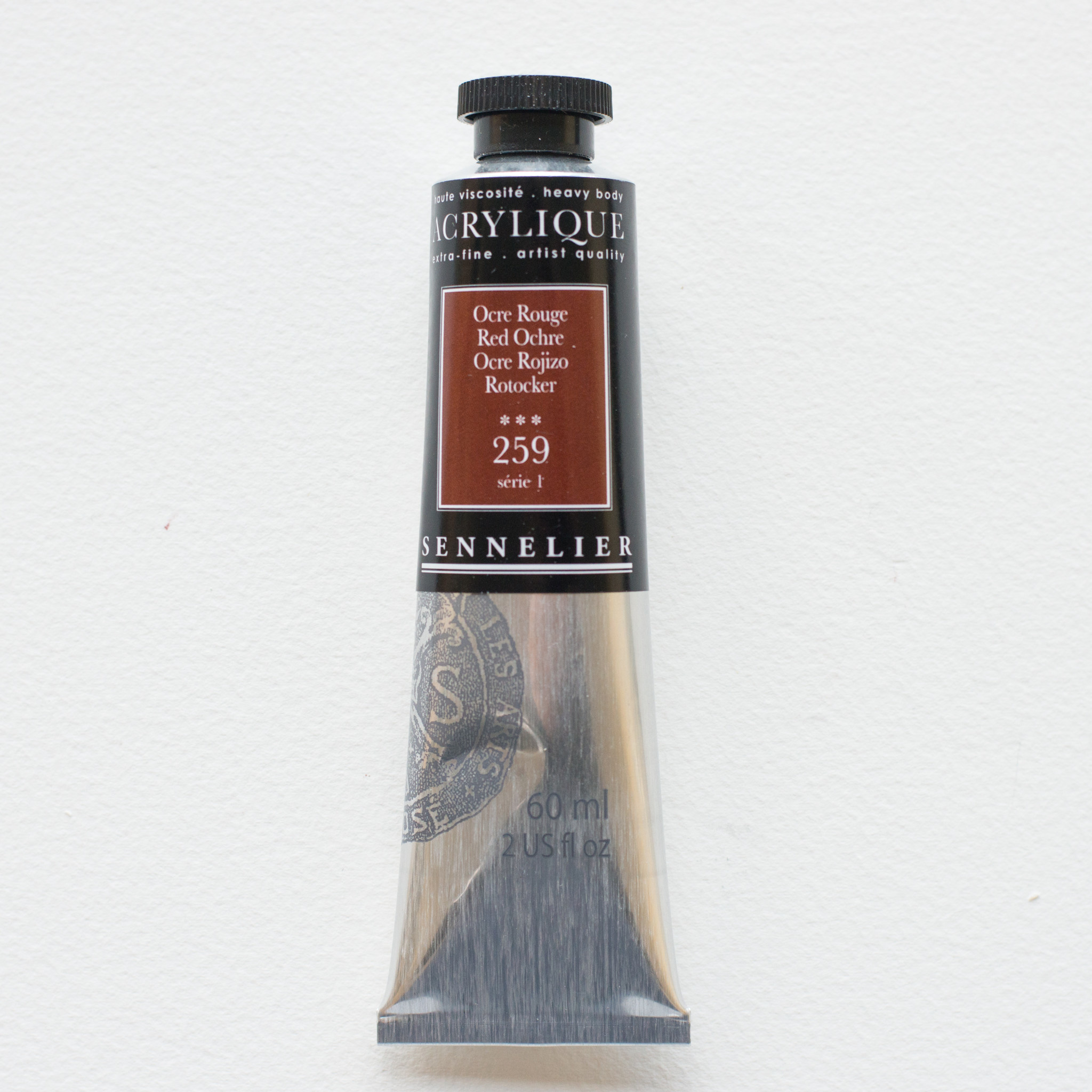 SENNELIER Acrylique Extra fine Tube 60ml Ocre Rouge S1