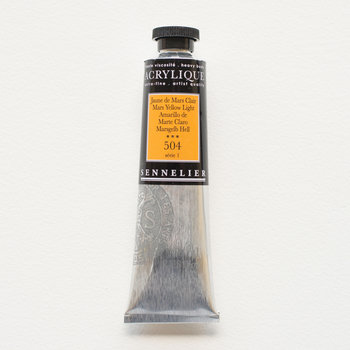 SENNELIER Acrylique Extra fine Tube 60ml Jaune de Mars Clair S1