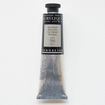 SENNELIER Acrylique Extra fine Tube 60ml Gris Chaud S1