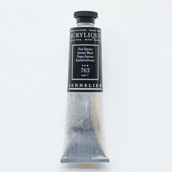 SENNELIER Acrylique Extra fine Tube 60ml Noir Intense S1