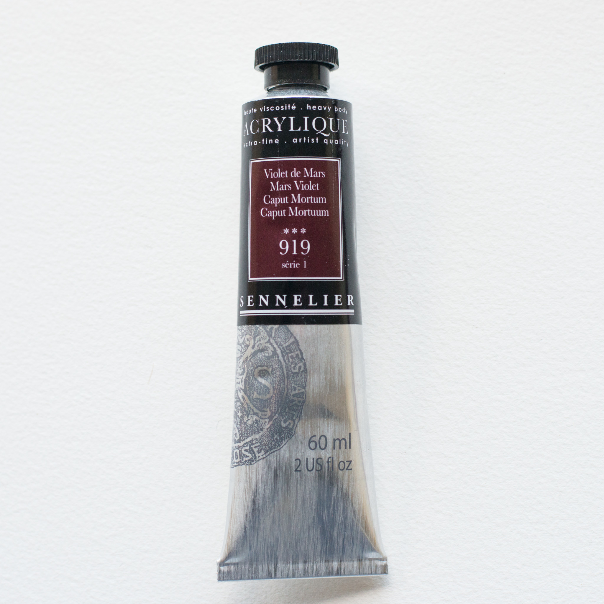 SENNELIER Acrylique Extra fine Tube 60ml Violet de Mars S1