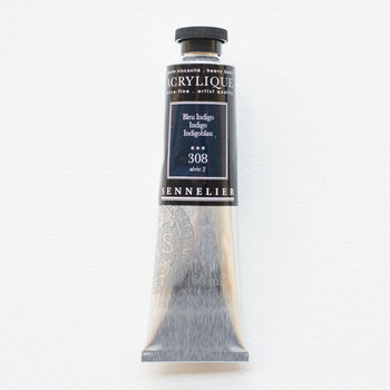 SENNELIER Acrylique Extra fine Tube 60ml Bleu Indigo S2