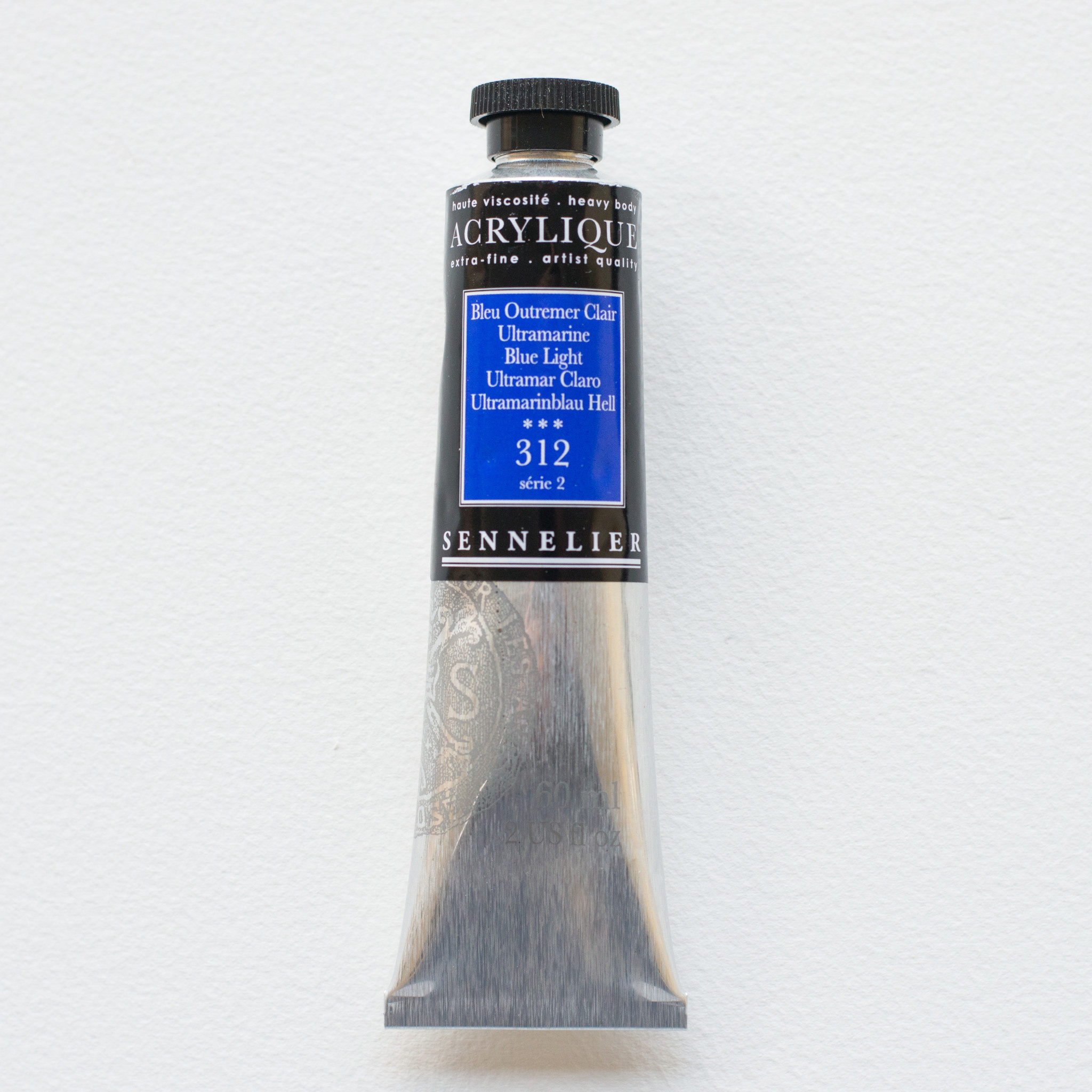 SENNELIER Acrylique Extra fine Tube 60ml Bleu Outremer Clair S2