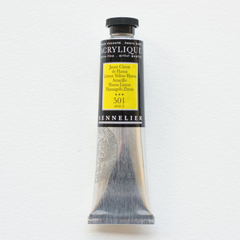 SENNELIER Acrylique Extra fine Tube 60ml Jaune Citron de Hansa S2