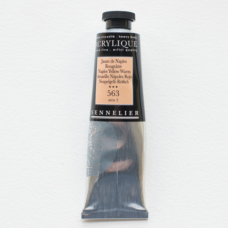 SENNELIER Acrylique Extra fine Tube 60ml Jaune de Naples Rougeâtre S2