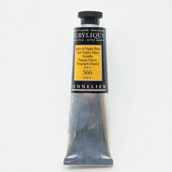 SENNELIER Acrylique Extra fine Tube 60ml Jaune de Naples Foncé S2