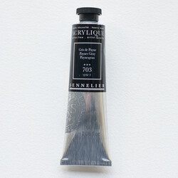 SENNELIER Acrylique Extra fine Tube 60ml Gris de Payne S2