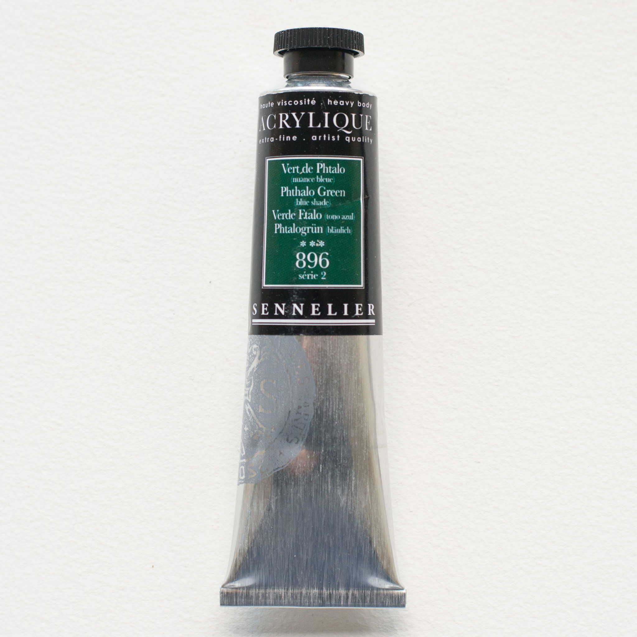 SENNELIER Acrylique Extra fine Tube 60ml Vert de Phtalo Nuance Bleue S2