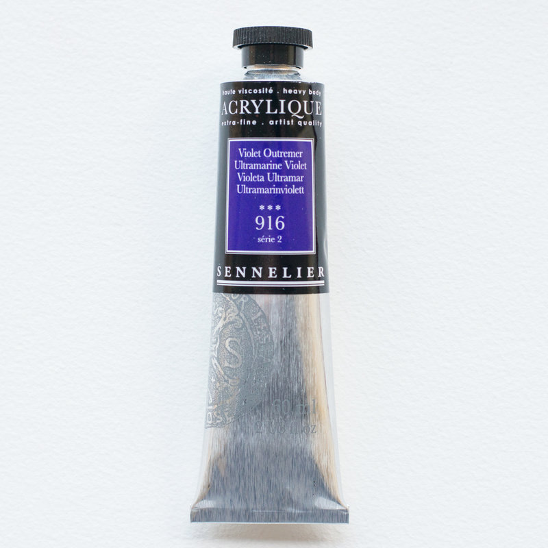 SENNELIER Acrylique Extra fine Tube 60ml Violet Outremer S2