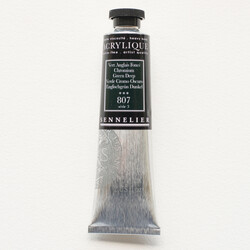 SENNELIER Acrylique Extra fine Tube 60ml Vert Anglais Foncé S3