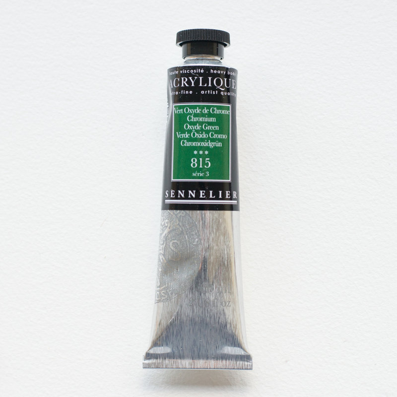 SENNELIER Acrylique Extra fine Tube 60ml Vert Oxyde de Chrome S3