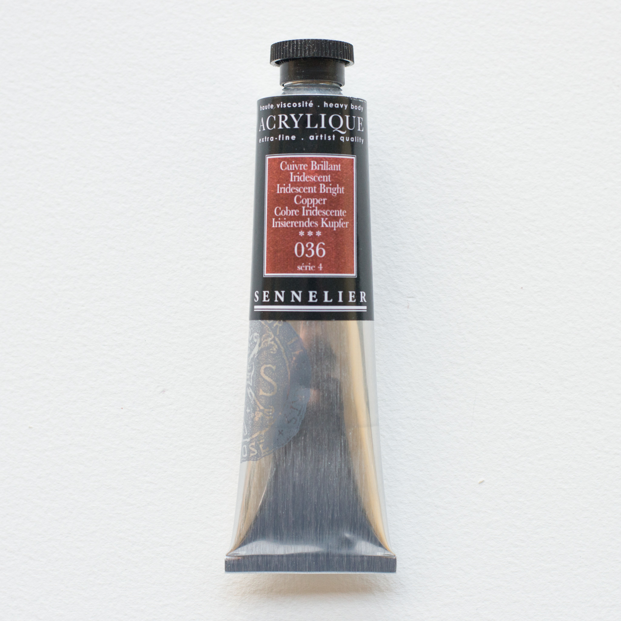 SENNELIER Acrylique Extra fine Tube 60ml Cuivre Brillant Iridescent S4