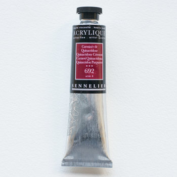 SENNELIER Acrylique Extra fine Tube 60ml Carminée de Quinacridone S4