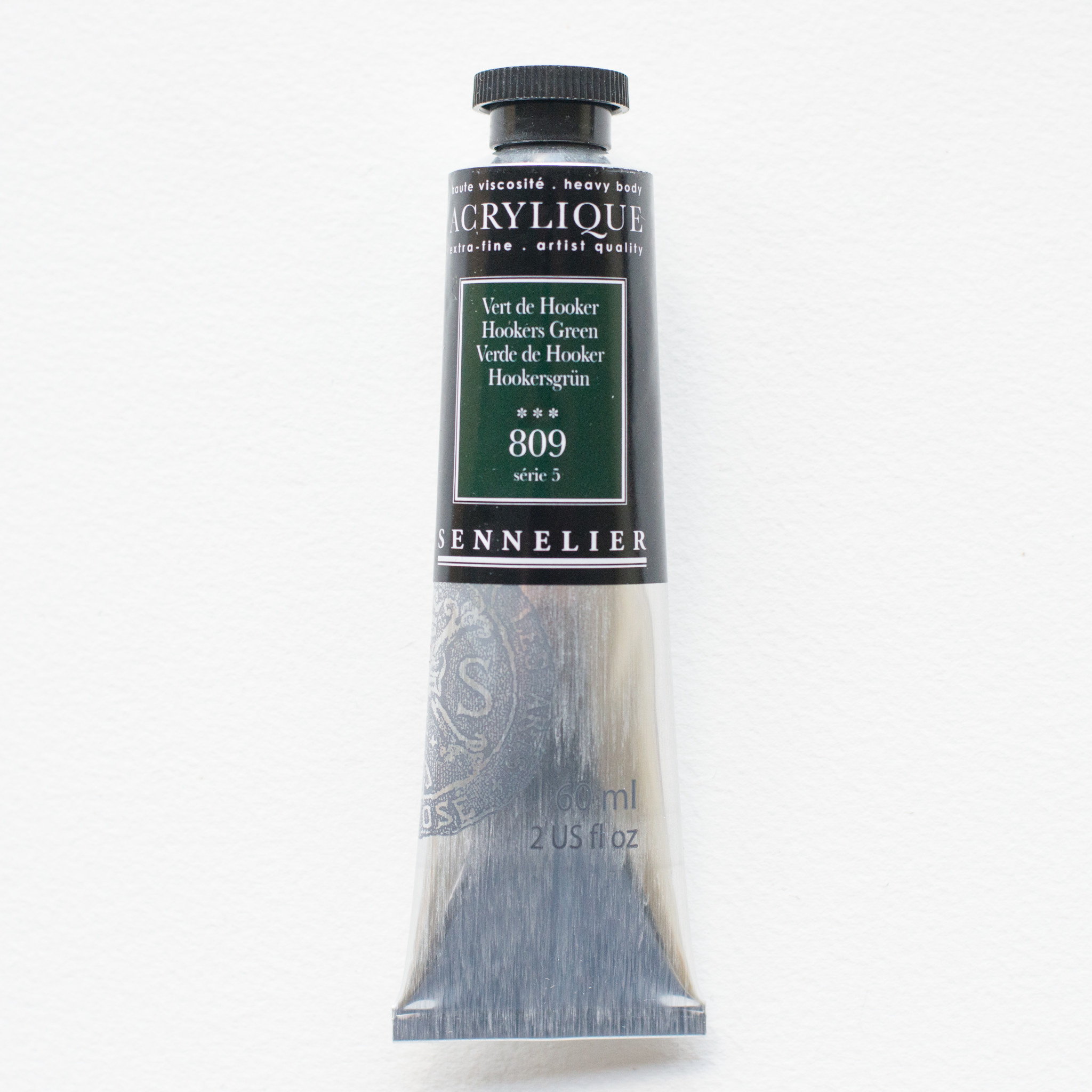 SENNELIER Acrylique Extra fine Tube 60ml Vert de Hooker S5