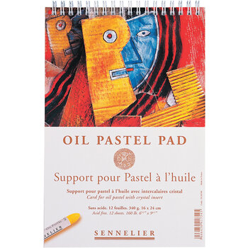 SENNELIER Bloc Pastel Huile Oil pastel pad 16x24cm