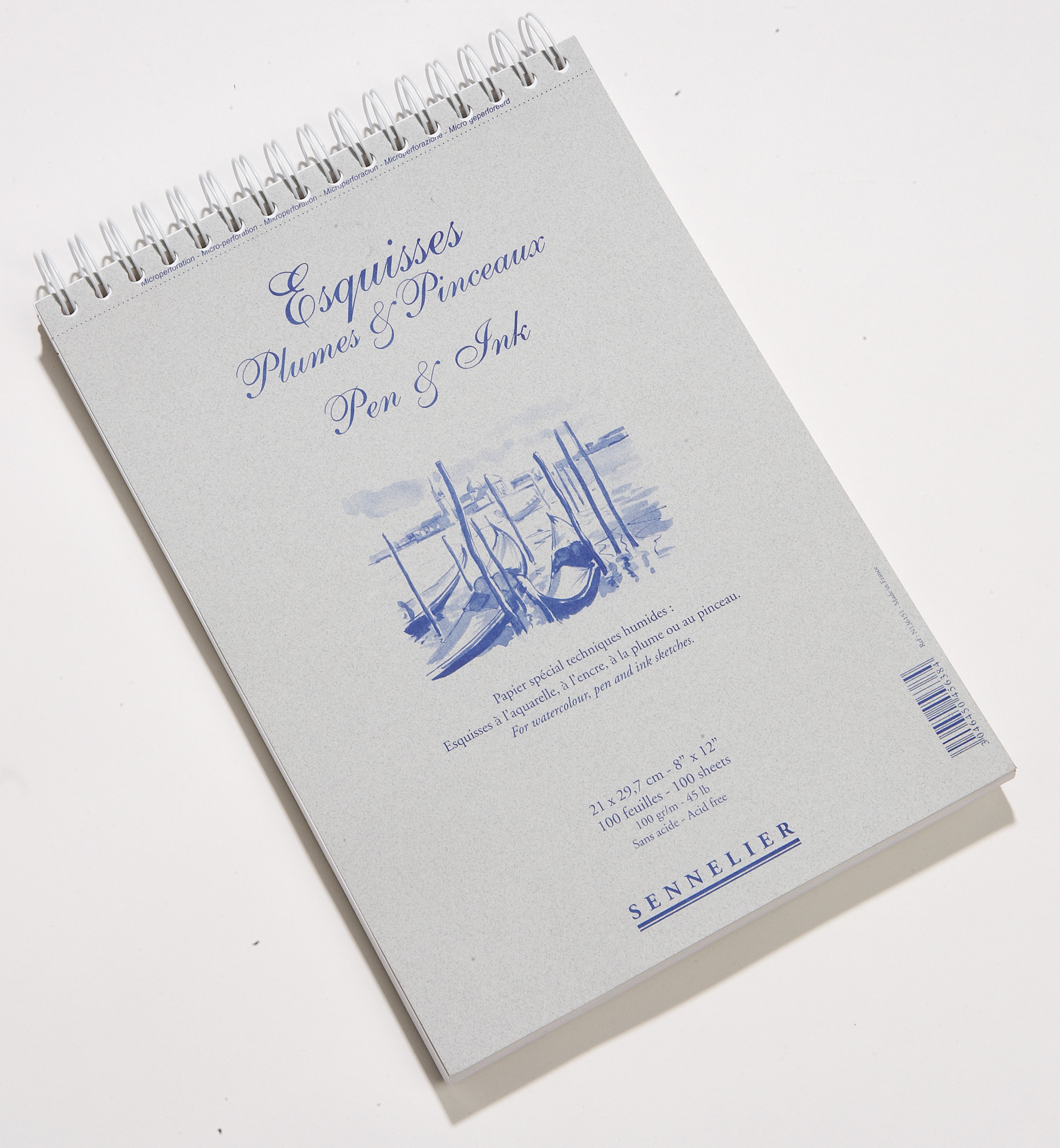 SENNELIER Bloc Esquisse humide A4 100 feuilles