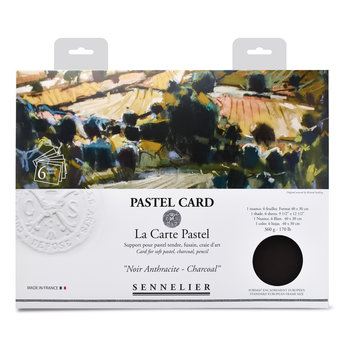SENNELIER Pochette PastelCard Noir Anthracite - 6 feuilles - 40x30cm