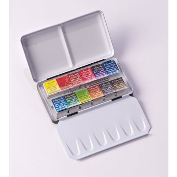 SENNELIER Boîte poche Aquarelle Extra fine 12 Demi godets