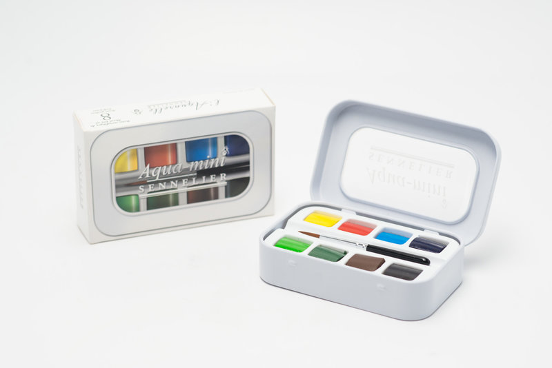 SENNELIER SENNELIER AQUARELLE Aqua mini 8 godets