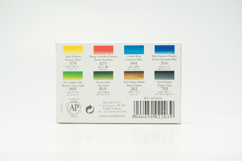 SENNELIER Aquarelle Sennelier Aqua mini 8